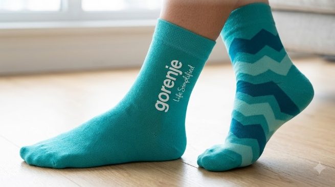Nogavice z logotipom Gorenje